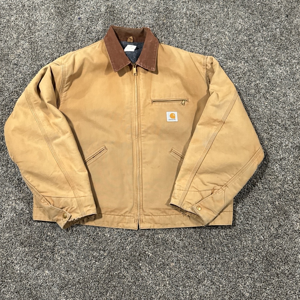 Vintage Blanket Lined Carhartt Detroit Jacket